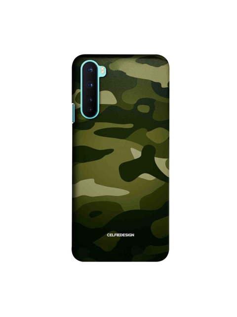 

CelfieDesign Green Camo Army Green Printed OnePlus Nord Slim Back Case