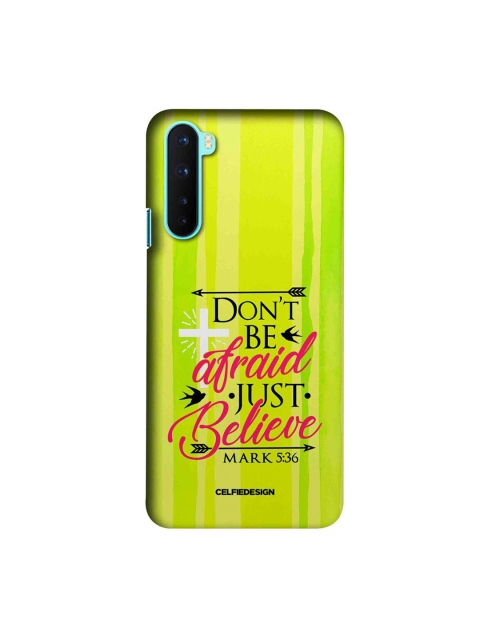 

CelfieDesign Lime Green Just Believe OnePlus Nord Slim Back Case