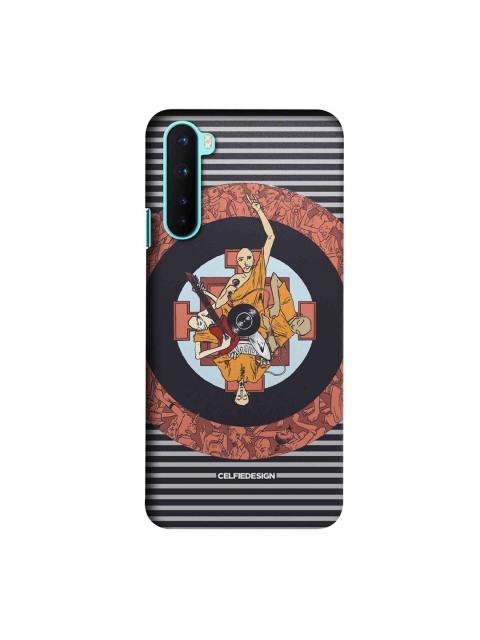 

CelfieDesign Multi-Coloured Rock Baba Stripes OnePlus Nord Slim Back Case
