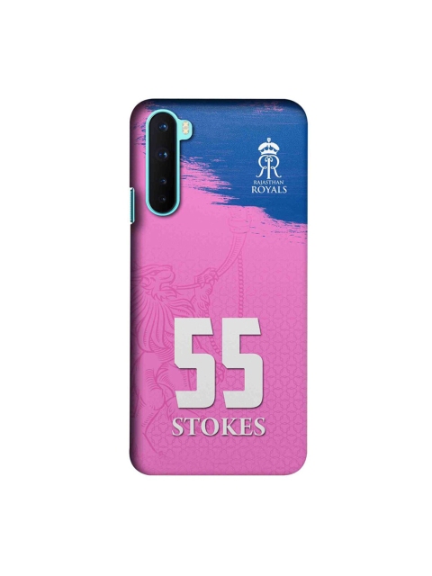 

CelfieDesign Pink & Blue Rajasthan Royals Gear Up OnePlus Nord Slim Back Case