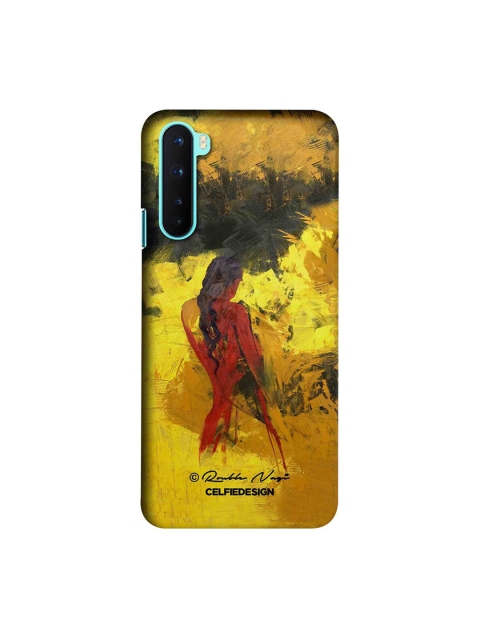 

CelfieDesign Multicoloured Lady In Red OnePlus Nord Slim Back Case, Multi