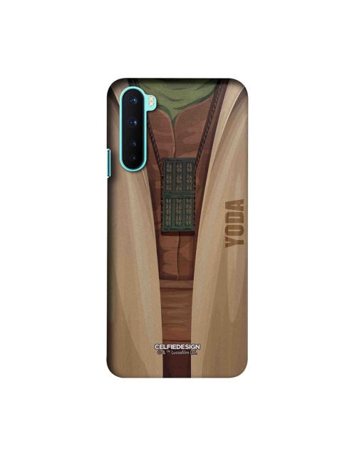 

CelfieDesign Multi-Coloured Attire Yoda Printed OnePlus Nord Slim Back Case