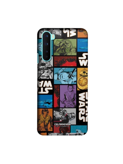 

CelfieDesign Multi-Coloured Star Wars Printed OnePlus Nord Slim Back Case
