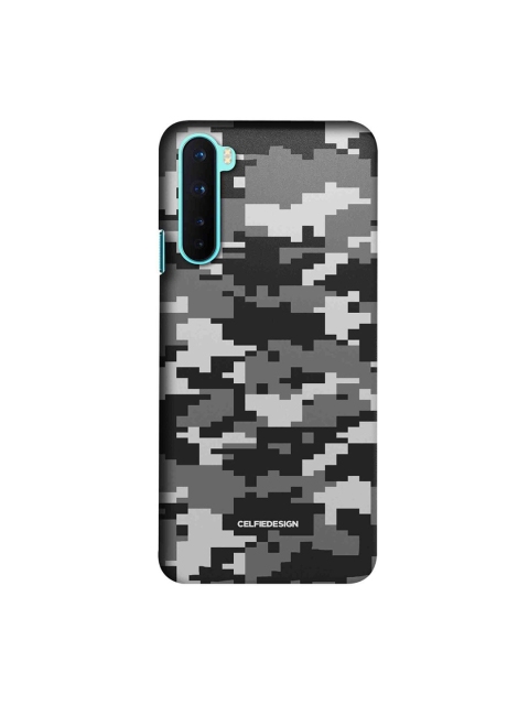 

CelfieDesign Grey Camo Pixel Ash Printed OnePlus Nord Slim Back Case