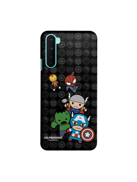 

CelfieDesign Black & Blue Kawaii Art Marvel Comics Oneplus Nord Slim Back Case