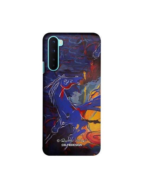 

CelfieDesign Multicolored Blue Young Idol OnePlus Nord Slim Back Case, Multi