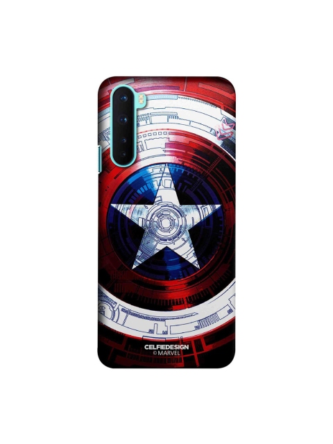 

CelfieDesign Red & White Captains Shield Decoded OnePlus Nord Slim Back Case