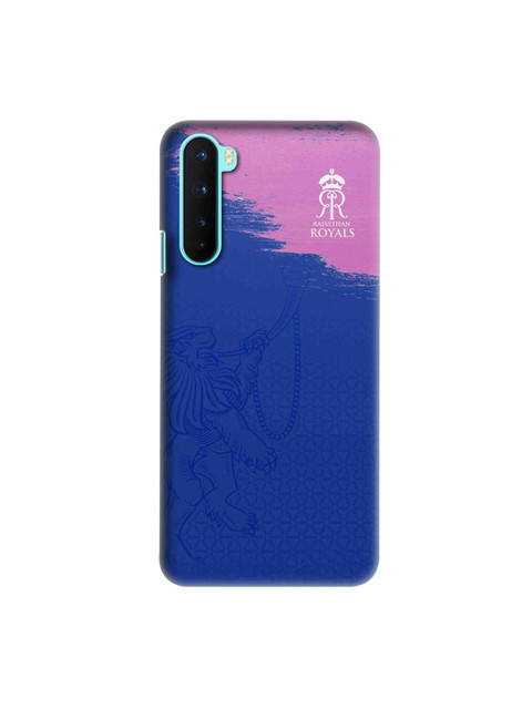 

CelfieDesign Blue & Pink Rajasthan Royals Crest Oneplus Nord Slim Back Case
