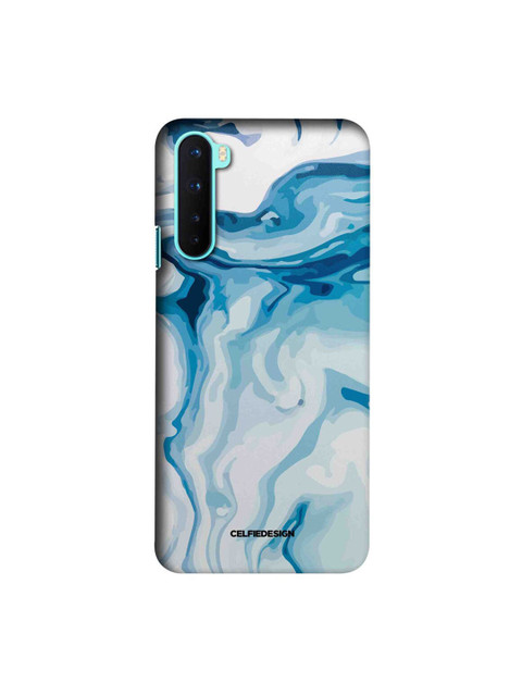 

CelfieDesign Blue & White Liquid Funk OnePlus Nord Slim Back Case