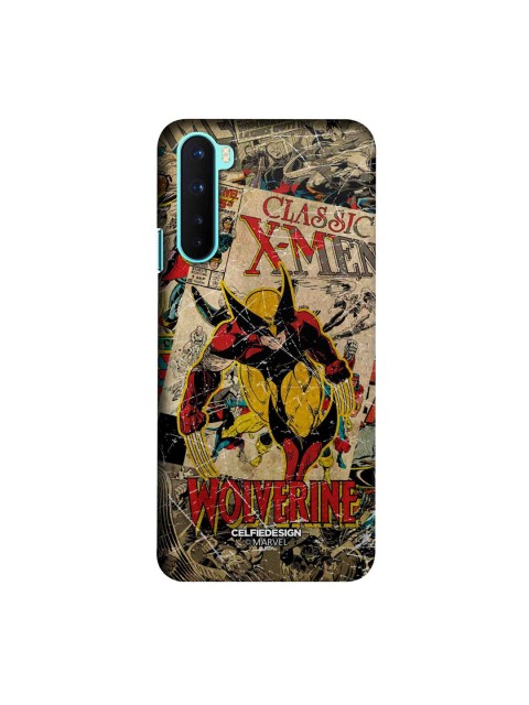 

CelfieDesign Grey Comic Wolverine OnePlus Nord Back Case