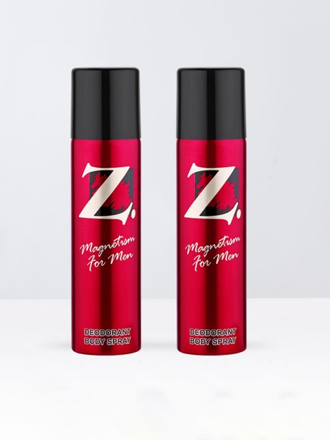 

Z. magnetism for men Pack of 2 Deodorants, Burgundy