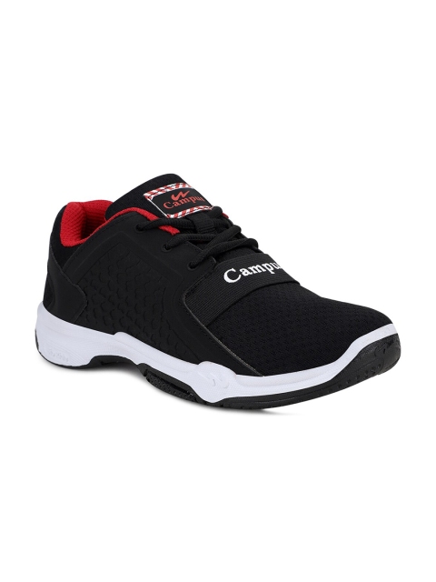 

Campus Kids Black Mesh Running Shoes