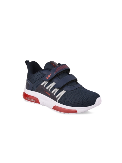 

Campus Unisex Kids Navy Blue Mesh Running Shoes