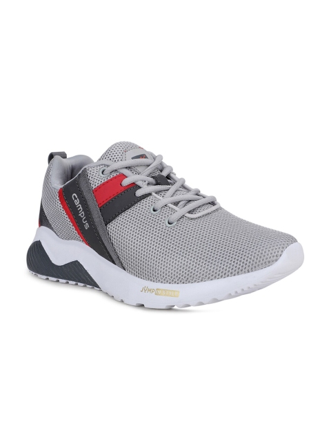 

Campus Unisex Kids Grey Mesh Running Shoes