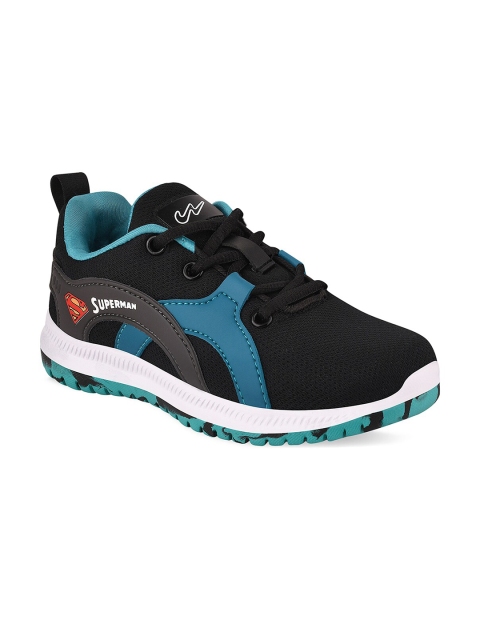 

Campus Unisex Kids Black Mesh Running Shoes