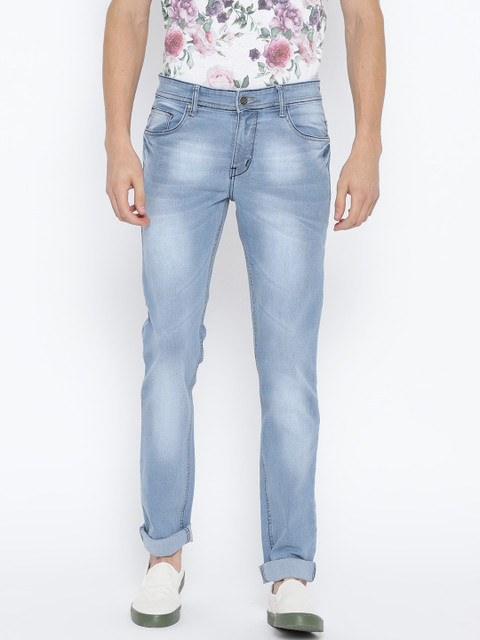 

High Star Men Blue Slim Fit Stretchable Jeans