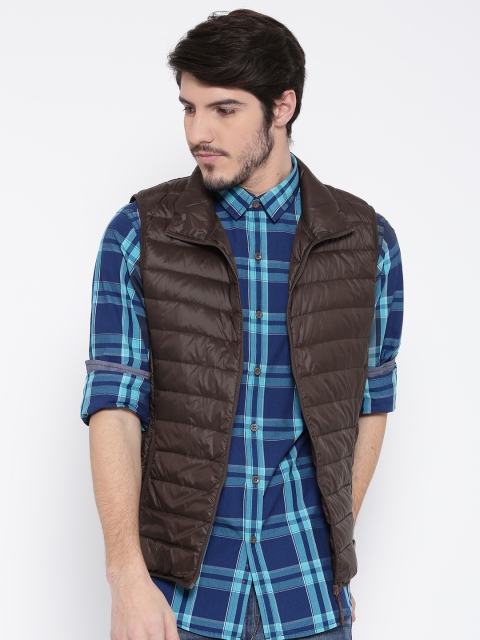 

Blackberrys Coffee Brown Sleeveless Puffer Jacket