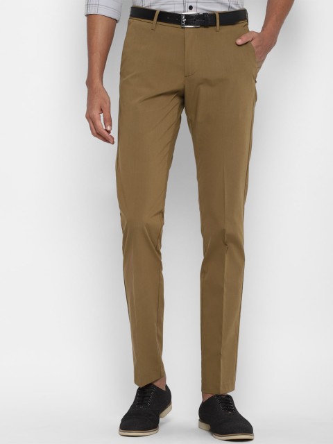 

Allen Solly Men Brown Slim Fit Trousers