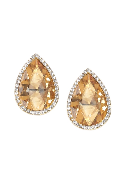 

Mali Fionna Yellow Contemporary Studs Earrings