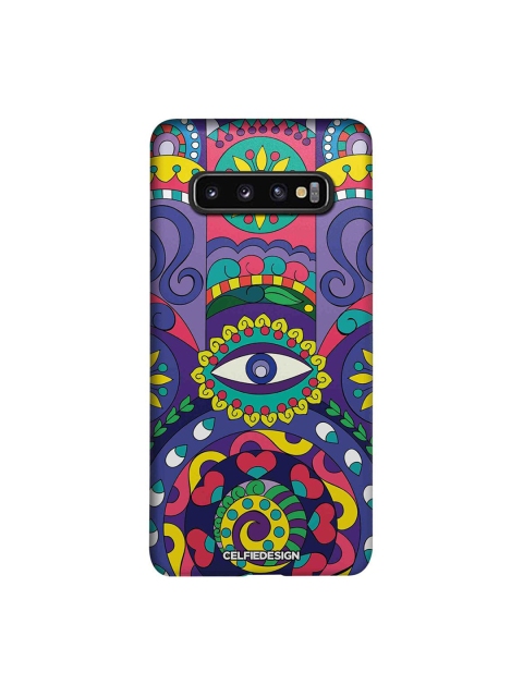 

CelfieDesign Multi-Coloured Humsa Samsung Galaxy S10 Slim Back Case