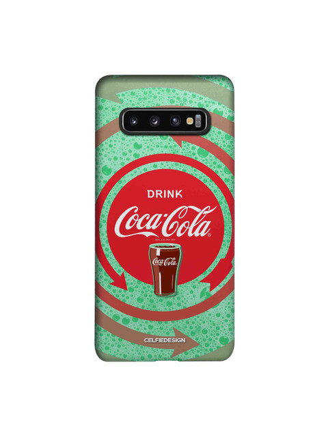 

CelfieDesign Green & Red Around the Coke Printed Samsung Galaxy S10 Max Slim Back Case