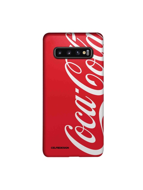 

CelfieDesign Red & White Coke Printed Samsung Galaxy S10 Slim Back Case