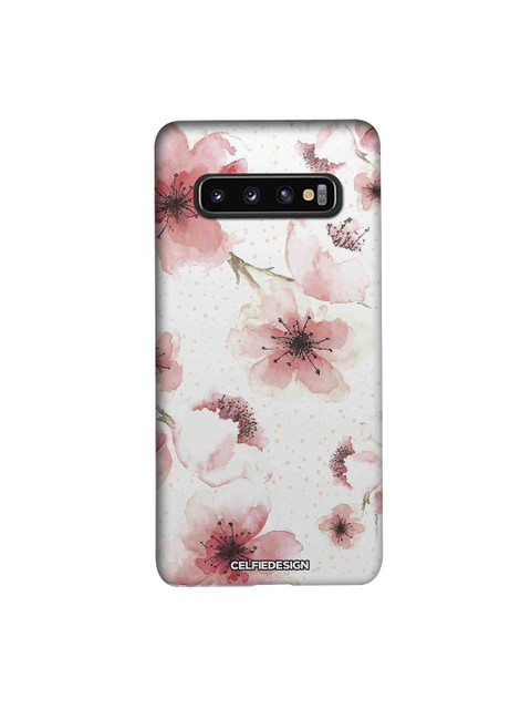 

CelfieDesign White & Pink Peach Pastels Samsung Galaxy S10 Slim Back Case