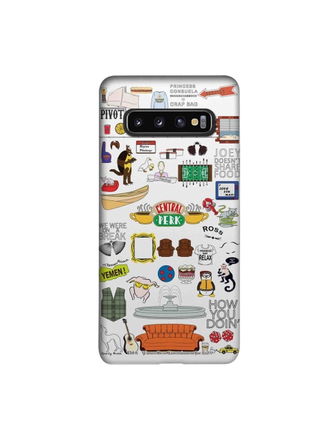 

CelfieDesign White & Green Friends Doodle Samsung Glaxy S10 Back Case