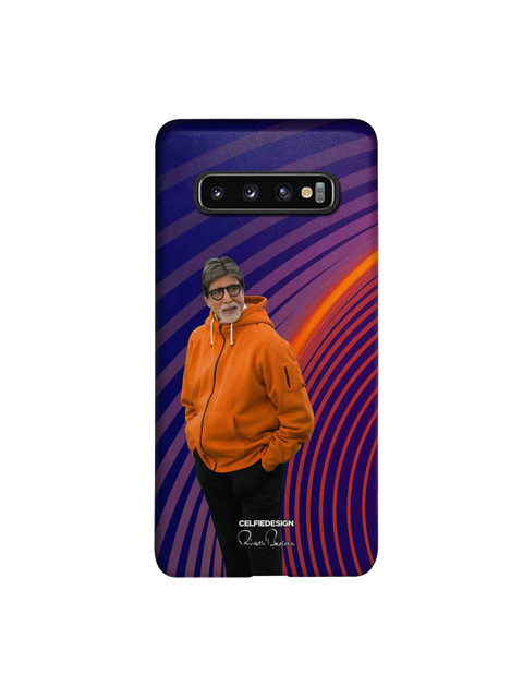 

CelfieDesign Multicoloured Amitabh Bachchan Samsung Galaxy S10 Slim Back Case, Multi
