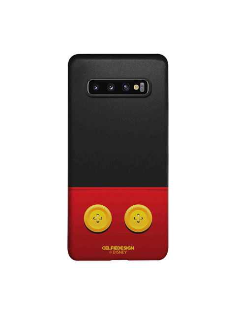 

CelfieDesign Black & Red Classic Mickey Samsung Glaxy S10 Back Case