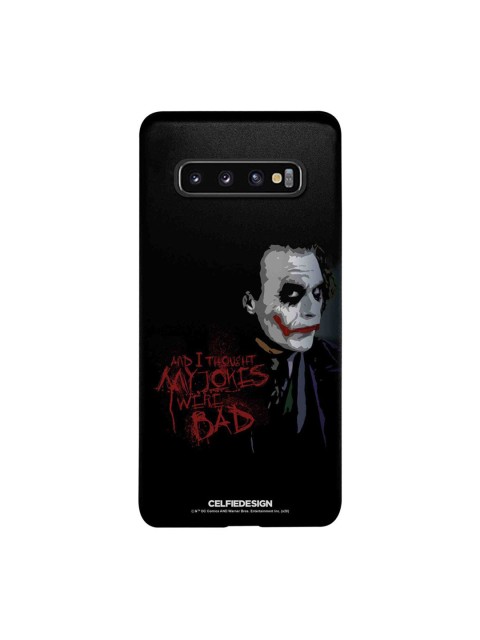 

CelfieDesign Black & Red Jokers Sarcasm Samsung Galaxy S10 Slim Back Case