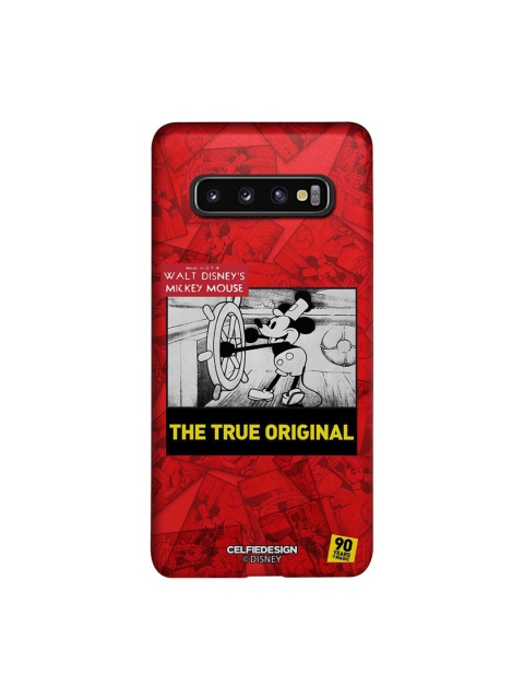 

CelfieDesign Red & White Mickey Potrait Mode Samsung Galaxy S10 Slim Back Case