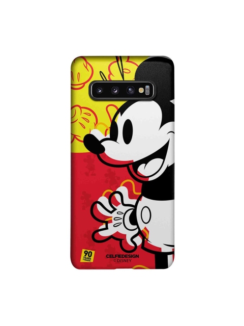 

CelfieDesign Red & Yellow Mickey Red Yellow Printed Samsung Galaxy S10 Slim Back Case