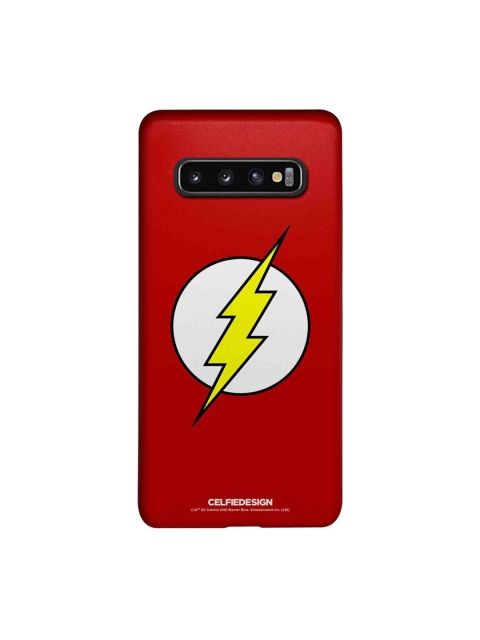 

CelfieDesign Red & White Flash Logo Printed Samsung Galaxy S10 Slim Back Case