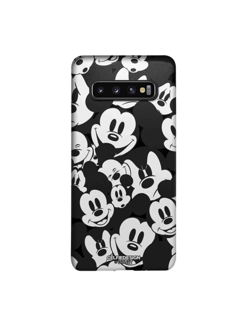 

CelfieDesign Black & White Mickey Smileys Samsung Galaxy S10 Slim Back Case