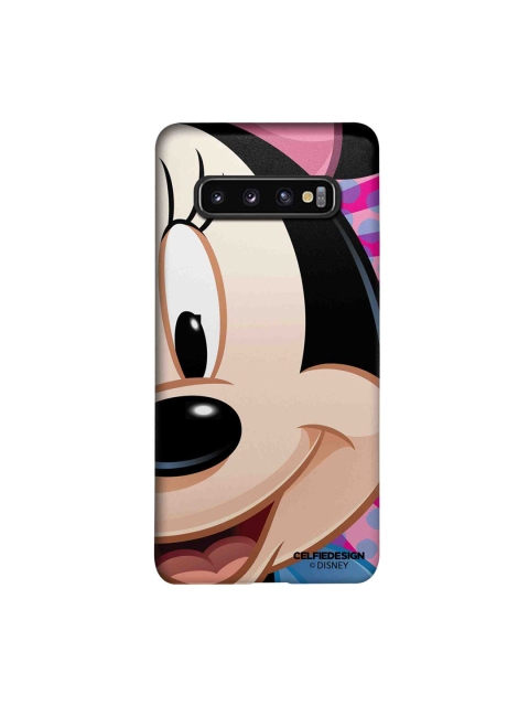 

CelfieDesign Multi-Coloured Zoom Up Minnie Samsung Galaxy S10 Slim Back Case