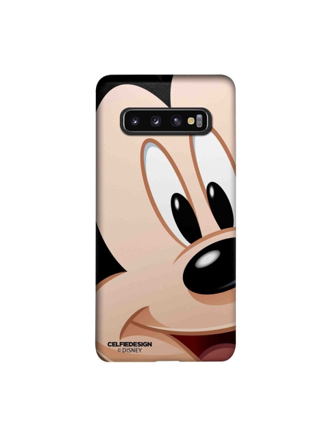 

CelfieDesign Beige & Black Zoom Up Mickey Samsung Galaxy S10 Slim Back Case