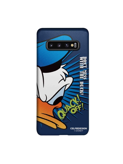 

CelfieDesign Multi-Coloured Quack Off Samsung Galaxy S10 Slim Back Case