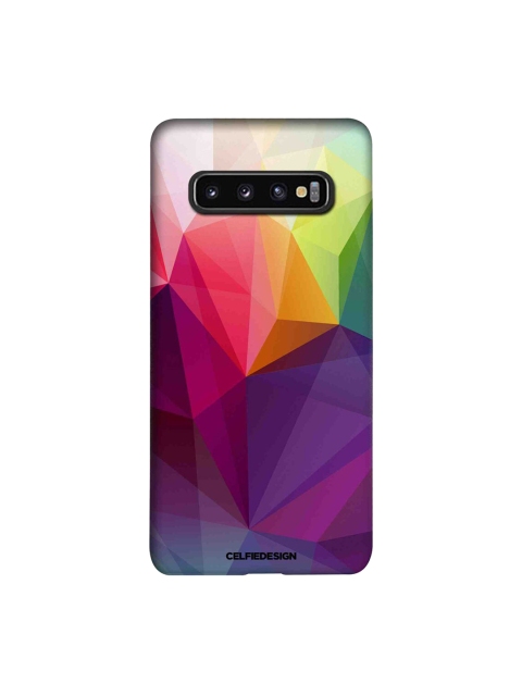 

CelfieDesign Purple & Pink Printed Plastic Samsung Galaxy S10 Slim Back Case