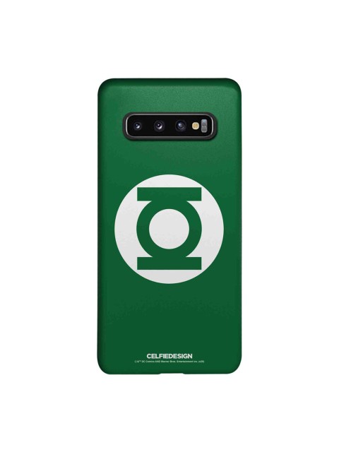 

CelfieDesign Green & White Logo Lantern Samsung Galaxy S10 Slim Back Case
