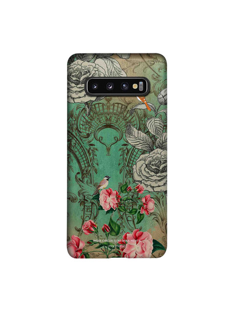 

CelfieDesign Multicoloured Bird Gaze Samsung Galaxy S10 Slim Back Case, Multi