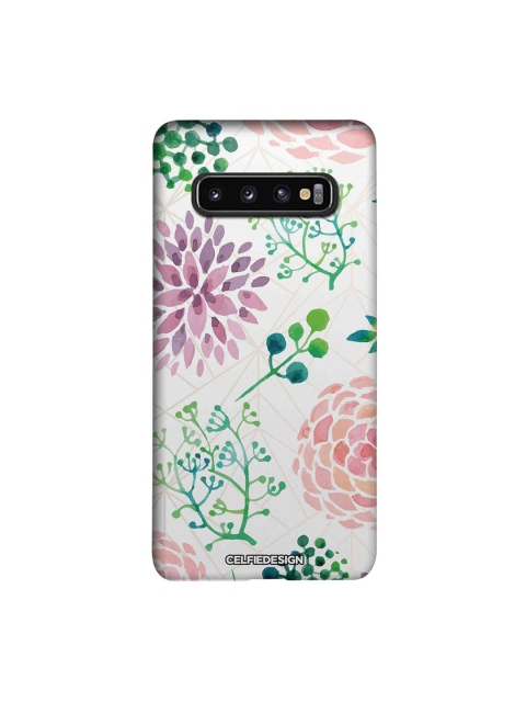 

CelfieDesign Multi-Coloured Ferns & Flowers Samsung Galaxy S10 Slim Back Case