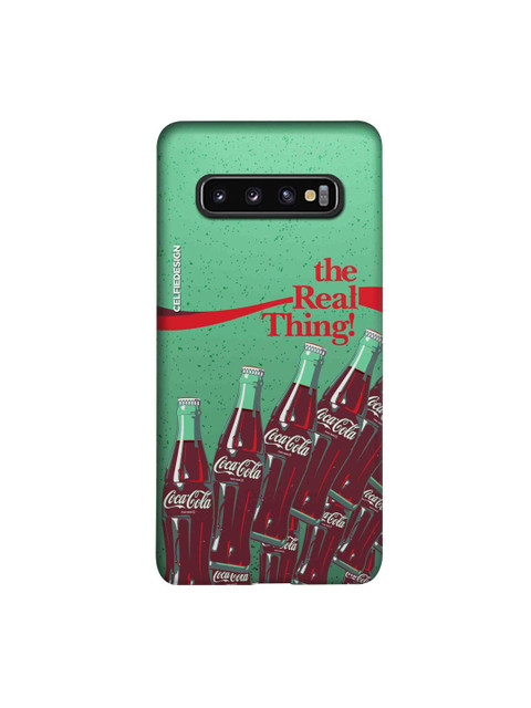 

CelfieDesign Green & Red The Real Thing Samsung Galaxy S10 Slim Back Case