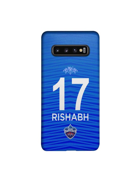 

CelfieDesign Blue & White Delhi Capitals Gear Up Samsung Galaxy S10 Slim Back Case