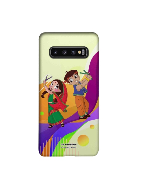 

CelfieDesign Purple & Green Dancing Bheem And Chutki Samsung Galaxy S10 Slim Back Case