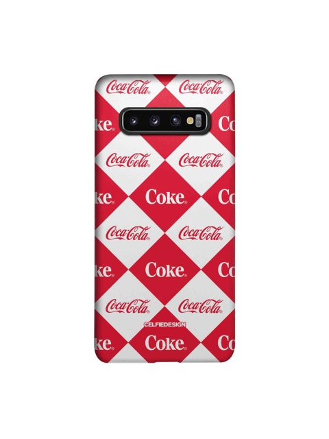 

CelfieDesign Red & White Coke Mozaic Samsung S10 Slim Back Case