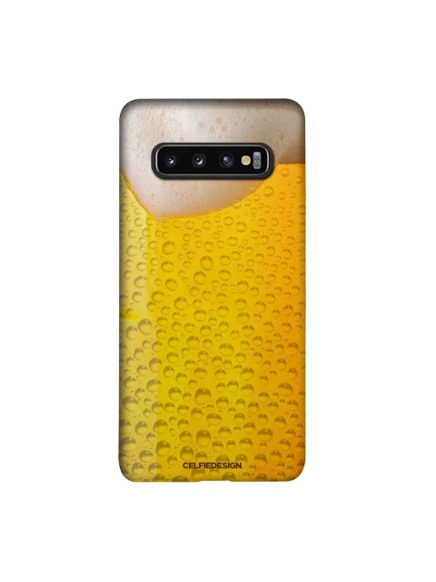 

CelfieDesign Yellow & White Chug It Samsung Galaxy S10 Slim Back Case