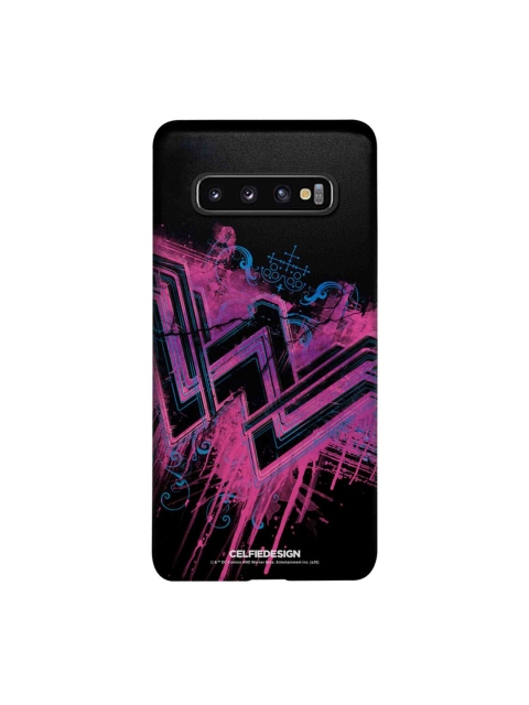 

CelfieDesign Black & Pink Wonder Woman Splatter Samsung Galaxy S10 Slim Back Case