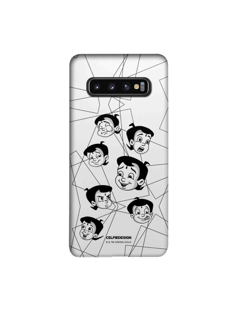 

CelfieDesign Multicoloured Moods Of Bheem Samsung Galaxy S10 Slim Back Case, Multi