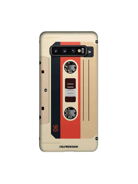 

CelfieDesign Grey & Black Casette Samsung Glaxy S10 Back Case
